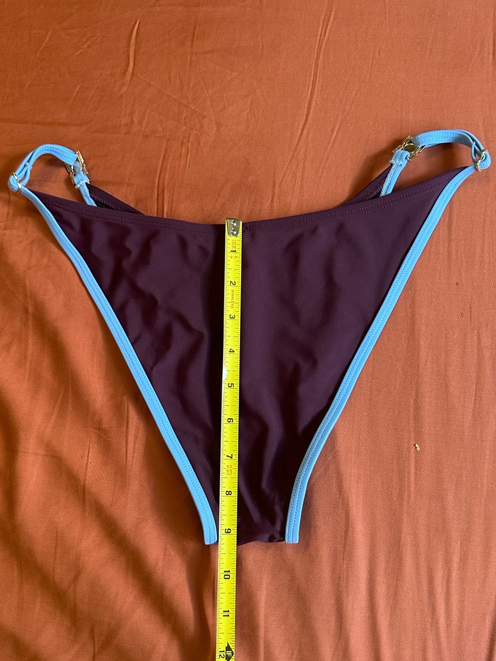 NWOT Cupshe Low-Rise Two-Tone Bikini Bottom - Picture 7 of 8